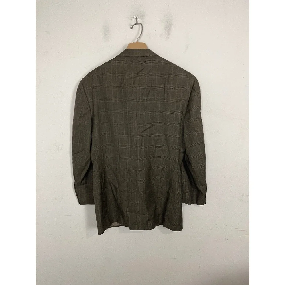 Hunter & Lords Mens Blazer 44 Loro Piana Super 100s Wool Fall Plaid‎ Sport Coat